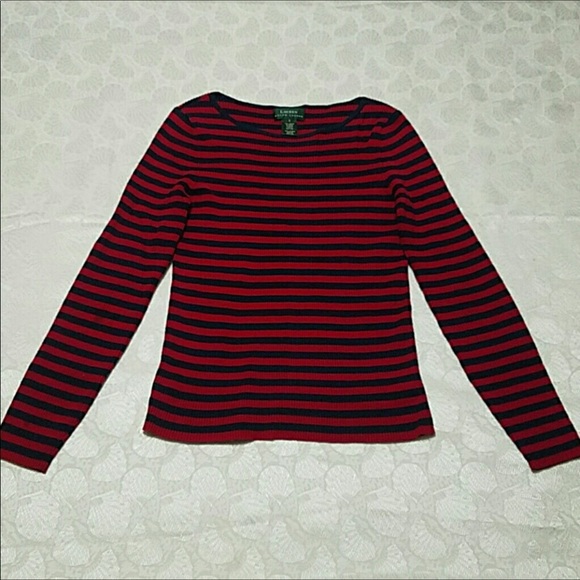 RALPH LAUREN LONG SLEEVE TOP. SIZE SMALL - Picture 2 of 7